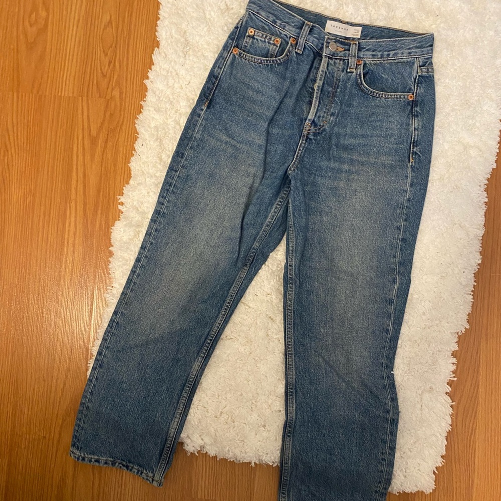 Great Condition Top Shop High Waisted Jeans